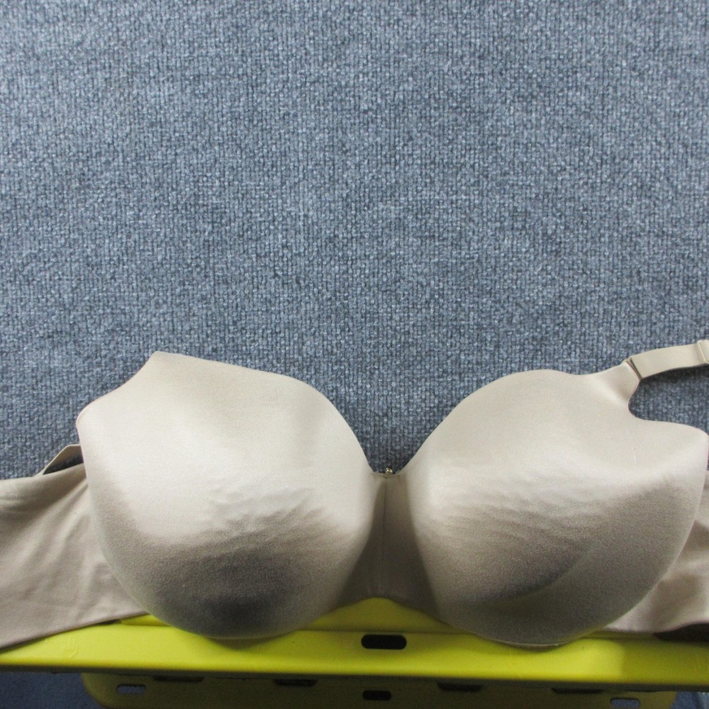 Cacique Backsmoother‎ Balconette Bra Womens 48DDD Beige Lightly Lined Underwire